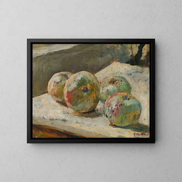 Quattro mele - Édouard Vuillard — quadro incorniciato alla parete