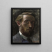 Autoritratto a 21 anni - Édouard Vuillard — quadro incorniciato alla parete