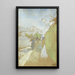 Sentier au bord de la mer Vasouy - Édouard Vuillard — quadro incorniciato alla parete