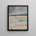 La spiaggia di Saint-Jacut - Édouard Vuillard — quadro incorniciato alla parete
