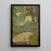 Vista dall'alto sulla collina - Édouard Vuillard — quadro incorniciato alla parete
