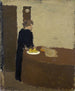 Donna in nero - Édouard Vuillard — vista dell’opera