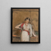 Studio per il ritratto di Madame Freyssinet - Édouard Vuillard — quadro incorniciato alla parete