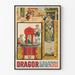 Poster pubblicitario vintage DRAGOR per pompa di pozzi profondi