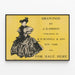 Poster vintage Disegni di C.D. Gibson, New York — quadro incorniciato alla parete