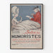 Poster vintage Salon des Humoristes Galerie La Boétie