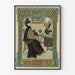Poster vintage olandese Skate Cocoa di Erven Caspar Flick