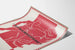 Poster vintage Dynamogénine in rosso e bianco
