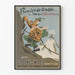 Poster vintage Dyspné-Inhal aerosol per asmatici