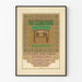 Poster vintage E.Epple & Ege Mobilier royal de Wurtemberg