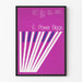 Poster E. Power Biggs - Design Piano Vintage Viola