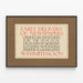Poster vintage consegna mattutina W.H. Smith & Son — quadro incorniciato alla parete