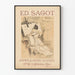 Poster antico decorazione murale Ed. Sagot Stampe e Poster illustrati