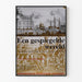 Poster storico 'Een gespiegeld wereld' - Murale d'arte vintage Amsterdam