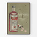 Poster pubblicitario vintage di sciroppo Efryl all'efedrina