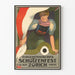Poster vintage del festival degli arcieri a Zurigo 1907