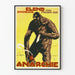 Poster murale vintage Elend und Untergang - Declino dell'Anarchia