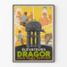 Poster vintage Elevatori Dragor Acqua Pura Ovunque