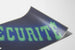 Poster decorativo sul tema della sicurezza