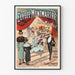 Poster vintage Maschera di Carnevale Elysee Montmartre