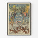 Poster vintage Empire Theatre Leicester Square - Giro del Mondo