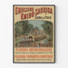 Poster vintage emulsione Emido-Saurica cura la tubercolosi