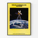 Poster vintage satellite - English Communicates The Future
