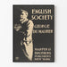 Poster vintage English Society George Du Maurier