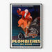 Poster vintage Plombières-les-Bains - Cura contro enteriti e reumatismi