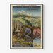 Poster vintage Grotte di Bétharram, Meraviglia dei Pirenei