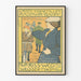 Poster vintage di insegnamento ciclistico per donne