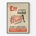 Poster vintage della lotteria norvegese Pengelotteriet