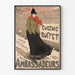 Poster vintage Eugénie Buffet aux Ambassadeurs