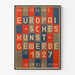 Poster Esposizione Europea Arte e Artigianato 1927