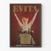 Poster Vintage Evita Teatro Broadway