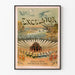 Poster vintage Excelsior Kiralfy Bros spettacolo trionfale