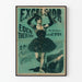 Poster vintage Excelsior Eden Théâtre Rue Boudreau