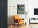 Poster vintage esposizione arte federale Illinois