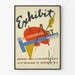 Poster della mostra d'arte federale WPA Galleria del New Jersey