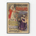 Poster vintage esposizione opera di Rabelais di Jules Garnier