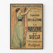 Poster vintage esposizione Arti della Donna Palais de l'Industrie