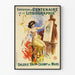 Poster Esposizione del Centenario della Litografia Galleria Rapp Champ de Mars