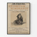 Poster Esposizione Rembrandt ad Amsterdam 1898
