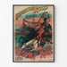 Poster vintage Esposizione Russa Ippica ed Etnografica 1895