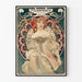 Poster decorativo Art Nouveau F. Champenois 1898 di Mucha