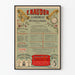 Poster pubblicitario antico F. Naudon Orologeria La Rochelle