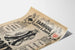 Poster vintage Fabrique de Cartes à Jouer Bony Lunéville