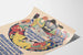 Poster vintage costumi e maschere J. Louis Kaiser Basilea