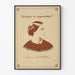 Poster vintage citazione ispiratrice « Il fallimento è impossibile » Susan B. Anthony