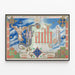 Poster decorativo fatato Faith con scritte gotiche — quadro incorniciato alla parete